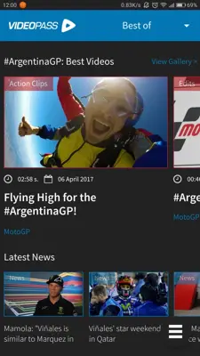 MotoGP android App screenshot 5